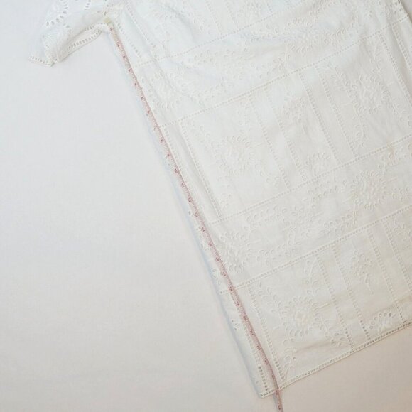The Kooples White Embroidered Mini Shift Dress - S - NWT - Picture 6 of 8